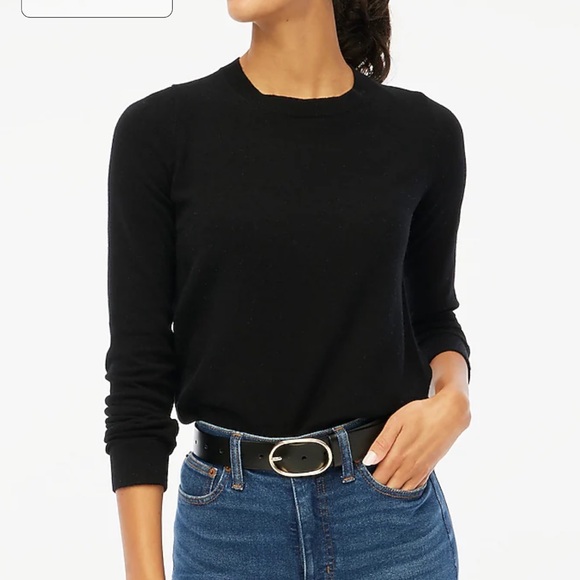 J. Crew Factory Sweaters - J. Crew Factory - Teddie Sweater in Black, XS